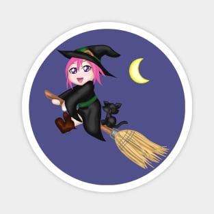 Cute Witch Magnet